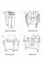 Portable Crib for Baby, Portable Baby Playpen with Detachable Bassinet and Changing Table - 7
