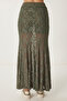 Shorts Lined Summer Long Lace Skirt Khaki Lcr0049 - 6