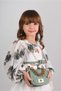 Girl's Floor-Length Dress with Flowers and Bag, Girl's Dress with Belt, Birthday Dress - 3