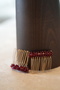 2-Piece Mini Crystal Beaded Gold Comb Buckle, Wedding-Engagement-Wedding Hair Accessory - 3