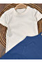 Hat Kangaroo Pocket Shoulder Snap Fastener Badi Summer Baby Boy Salopet Set - 5