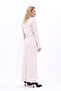 Men's Collared Single Button Short Jacket & Long Straight Slim Skirt - Beige - 1073553 - 4