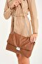 Women's Chain Faux Leather Quilted Strap Bag - 6