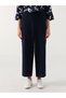 Vizyon New Season Women's Polka Dot Trousers with Elastic Waist - 2