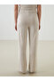 Patterned Women's Trousers with Elastic Waist - 4