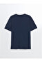 Crew Neck Short Sleeve Printed Combed Cotton Men's T-Shirt - 6
