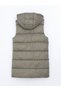 Lcwaikiki Classic Hooded Women's Puffer Vest - 8
