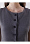 Nevavm Women's Knitwear Vest with Oval Collar - 6