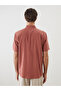 قميص رجالي من NEVAVM ذو قصة عادية وأكمام قصيرة مصنوع من مزيج الكتان - 4