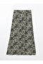 Patterned A-Line Women's Skirt with Elastic Waist - 6