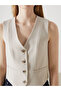Nevavm V-Neck Women's Classic Vest with a Difference - 3