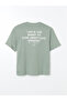 Nevavm Oval Collar Printed Combed Cotton Men's T-Shirt - 6