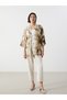 Lcw Vision Beige Women's Linen Blended Pants with Elastic Waist