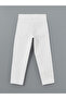 Lcw Kids White Boy's Trousers with Adjustable Elastic Waist - 4