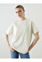 Trendlucky Embroidered Oversize Soft Touch Women's T-Shirt with a Difference - 2