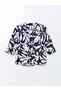 LCWAIKIKI Classic Wasted Collar Floral Women's Blouse - 5