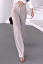 Women's Bella Belt Detailed Palazzo Trousers - 4