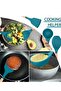 12-Piece Silicone Kitchen Cooking Tools, Non-Toxic & Heat Resistant, Easy Clean, BPA Free