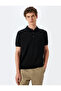 Short Sleeve Cotton Polo Neck Knitwear T-Shirt - 3