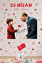 23 April Themed Flagged Double Sided Printed Sticker Set, Ataturk and Child Glass Sticker - 4