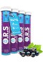 O.R.S Hydration Tablets with Electrolytes, Vegan, Gluten and Lactose Free Formula – Natural Blackc