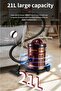 Canister Vacuum Cleaner 3600W 21L 3600W SK-13006 Red - 3