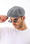 Men's Linen Peaky Blinders Cap - Summer Cotton Newsboy Hat - 4