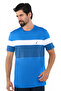 Blue Men's T-Shirt Kr4514 - 5