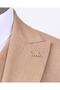 Italian Style Jacket Vest Pants Suit Camel T12820 - 4