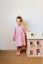 Pink Seasonal Flower Figured Long Sleeve Baby Girl Dress - 7