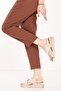Genuine Leather Short Heeled Cross Sandals Elnr.393 - 7