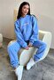 Baby Blue so Fetch Series 2 Tracksuit Set - Printed Oversized Hooded Fleece-Lined - 6