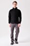 Galanthus Fleece Coat Men's Zip-Up Warm Comfortable and Durable Winter Fleece - 2