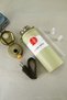 304 L Steel Green 800 ml Flask Water Bottle with Strap and Straw Cin411Ys-8 - 6