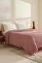 Mady 100% Cotton Waffle Double Single Pique Pink - 2