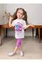 Love Printed Capri Leggings Girl's Set
