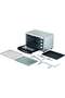 70L Toaster Oven with Rotisserie & Convection Function, Double Glass Door – MOM70 Silver - 5