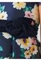 Abel&lula Floral Printed Mikado Girl's Dress - 3