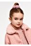 Furry Girl's Coat - Pink - 2