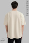 Unisex Crew Neck Summer Vibes Printed Cotton Oversize Short Sleeve T-Shirt - 7