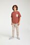 3-Piece Back Print Detail Boy's Jacket Set - 3