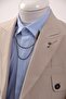 Seersucker Boy's Slim Fit Suit - 4