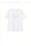 Ouo Youtt 1989 T-Shirt - White Printed Oversize Crew Neck Short Sleeve - 2