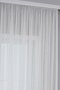 Cream Linen Plus Extra-Forlu Tulle Curtain, No Ironing Required