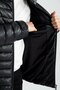 Slim Fit Slim Fit Stand Collar Plush Lining Zipper Pocket Faux Leather Puffer Coat Y3688Az23Wn - 8