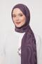 Purple Abstract Pattern Grazia Shawl