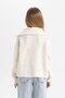Girl's Half Zipper Knitwear Sweater A6015A823Wn - 6