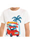 2 Piece Sets with Matching T-shirt And Slogan Print Shorts with Elasticated Waist - 5