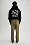 Parachute Pants Elastic Waist with Cargo Pockets A9041Ax23Au - 7