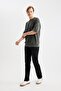 Sergio Regular Fit Regular Fit Regular Waist Tube Leg Jean Trousers W6868Az24Sp - 2